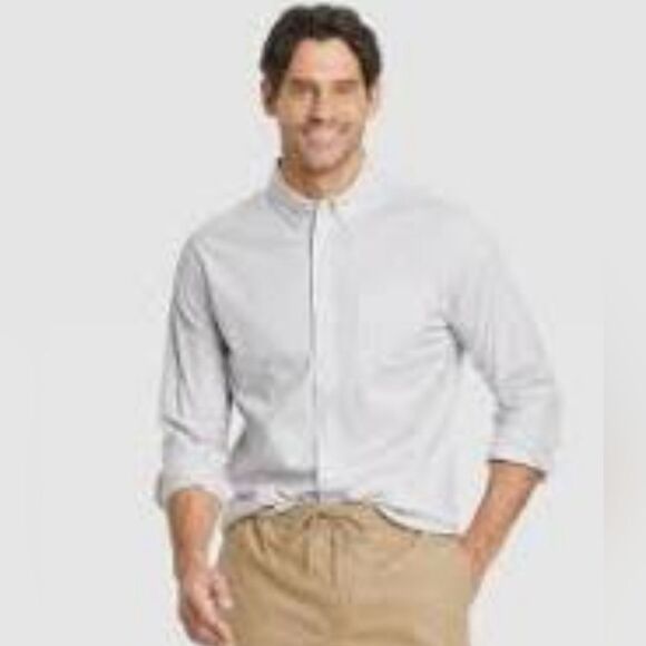 Man, Slim Fit Leeve Button Down - Picture 1 of 4